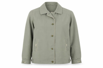 David Barry Womens Green   Jacket  Size 14  Button