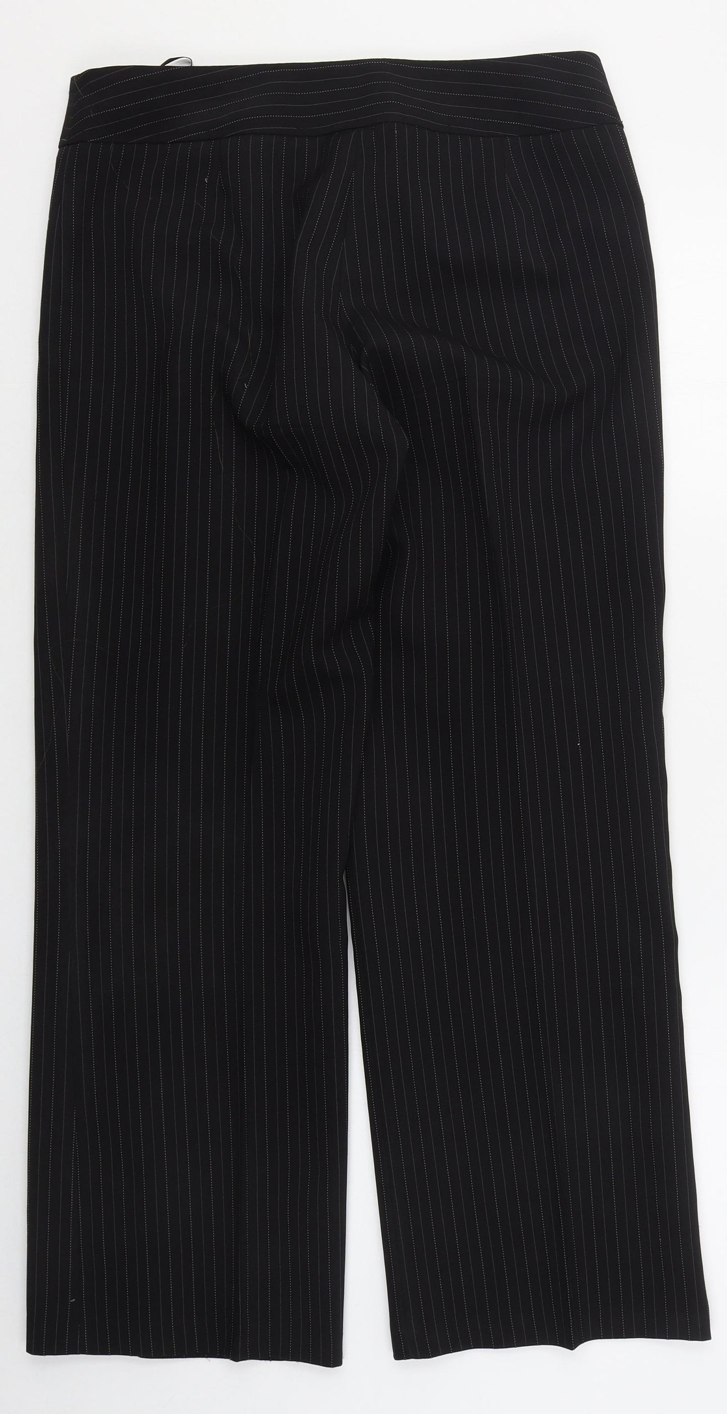 Womens UK Size 12 Evie Regular Fit  Black Trousers