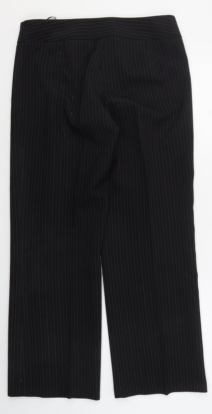 Womens UK Size 12 Evie Regular Fit  Black Trousers