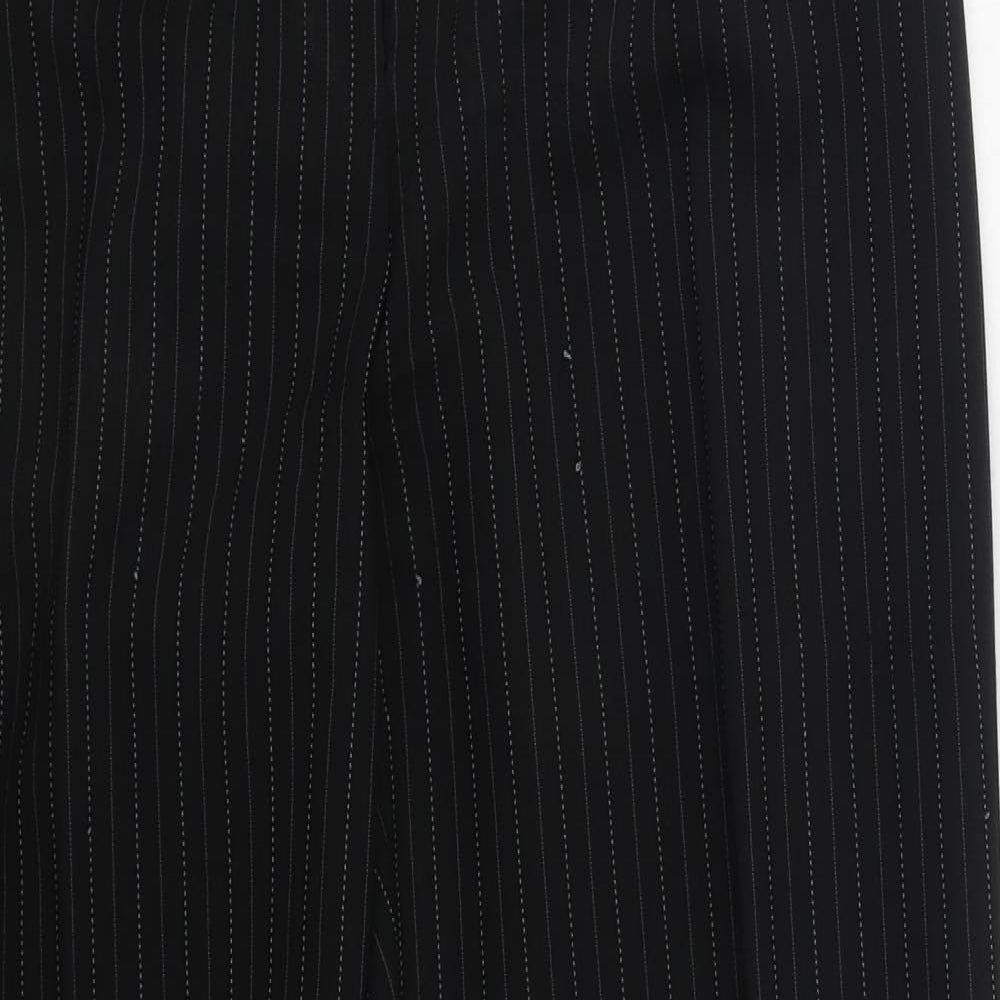 Womens UK Size 12 Evie Regular Fit  Black Trousers