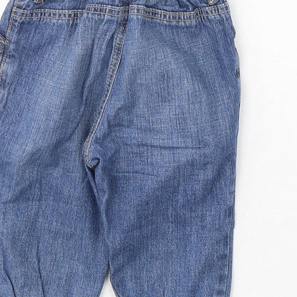 H&M Baby Blue  Cotton Track Pants Jeans Size 6-9 Months  Pullover