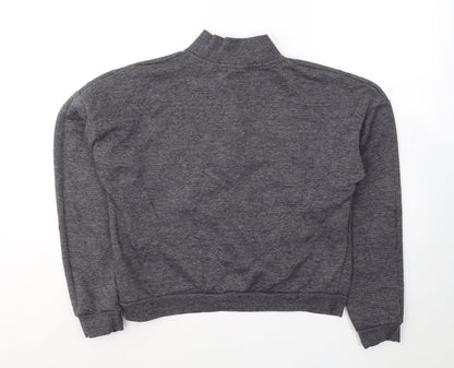 Primark Womens Grey  Cotton Pullover Sweatshirt Size 6  Pullover