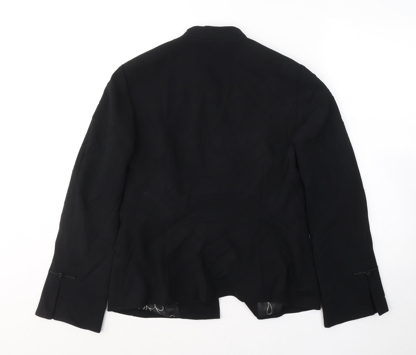 Womens UK Size 12 Planet Regular Black Blazer