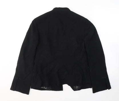 Womens UK Size 12 Planet Regular Black Blazer