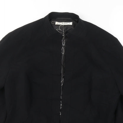 Womens UK Size 12 Planet Regular Black Blazer