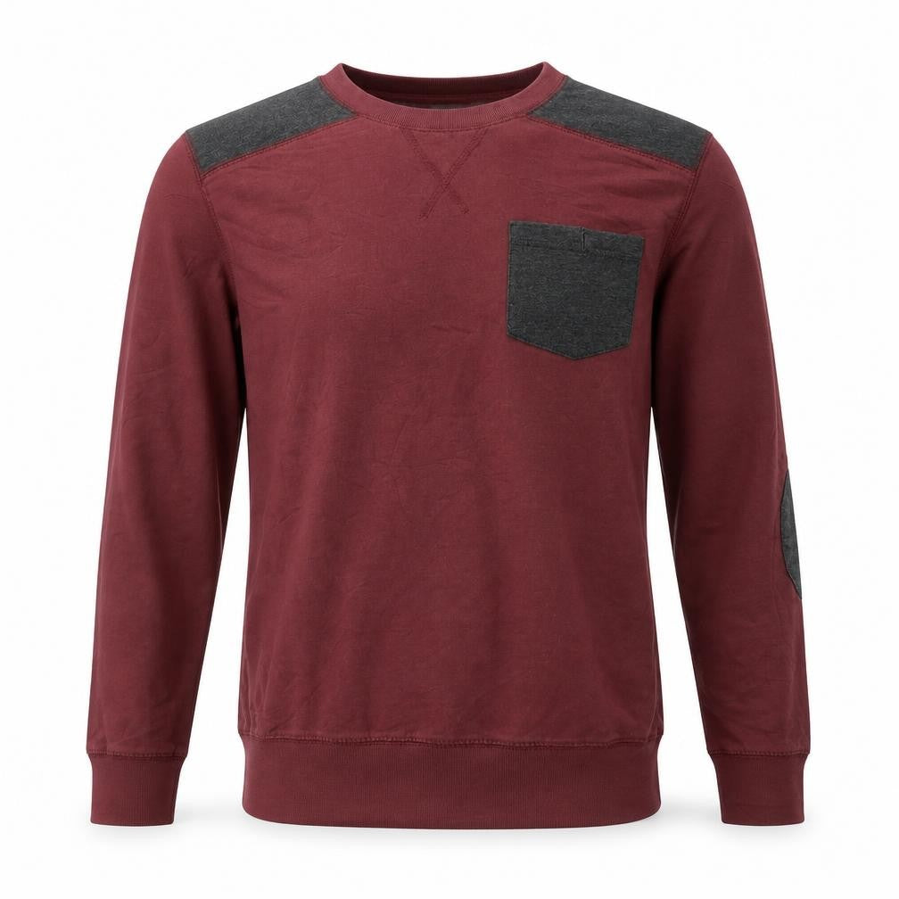 Mens UK Size M Twisted Soul Red Pullover Sweatshirt
