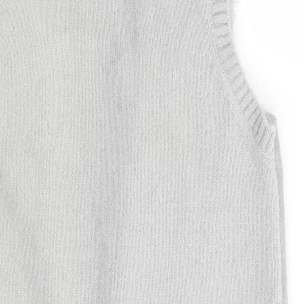 Primark Womens Grey   Gilet Coatigan Size S