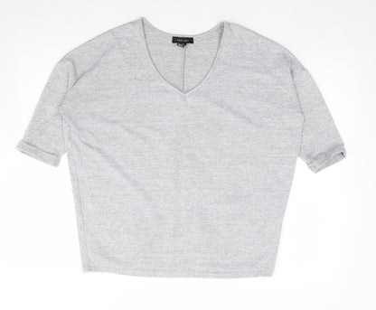 Womens UK Size S New Look Grey Pullover Jumper