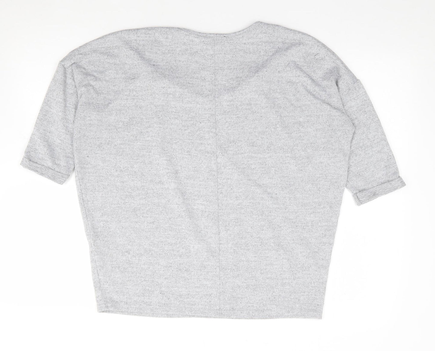 Womens UK Size S New Look Grey Pullover Jumper
