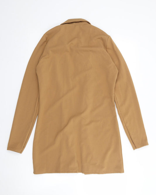 Pretty Little Thing  Womens Brown   Jacket  Size 12