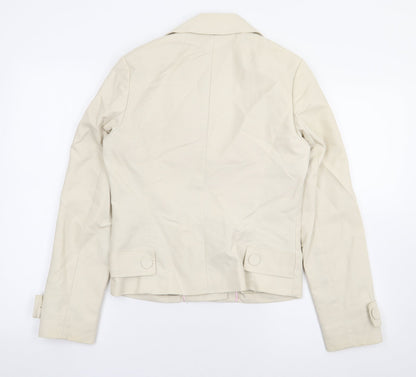 Womens UK Size 8 NEXT Beige Jacket