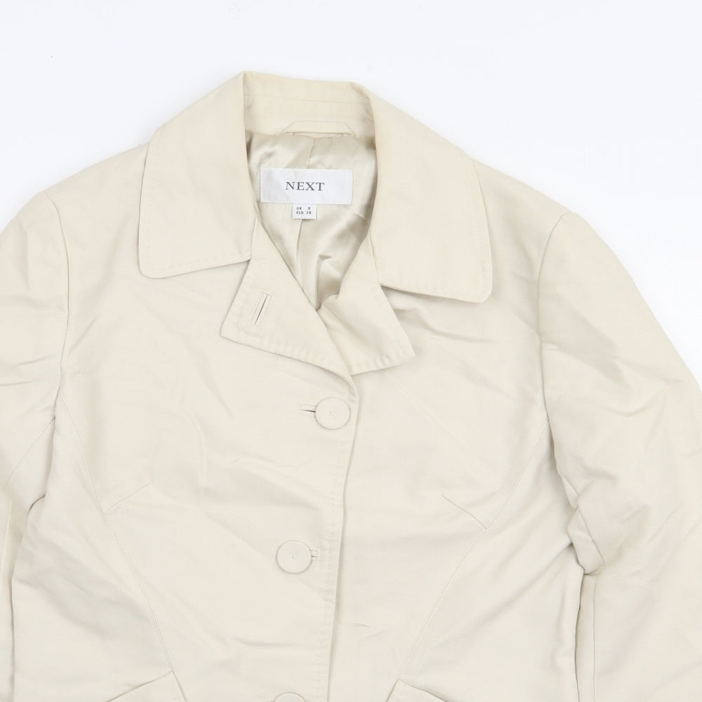 Womens UK Size 8 NEXT Beige Jacket
