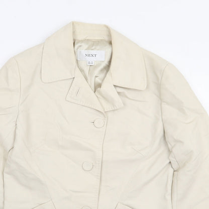 Womens UK Size 8 NEXT Beige Jacket