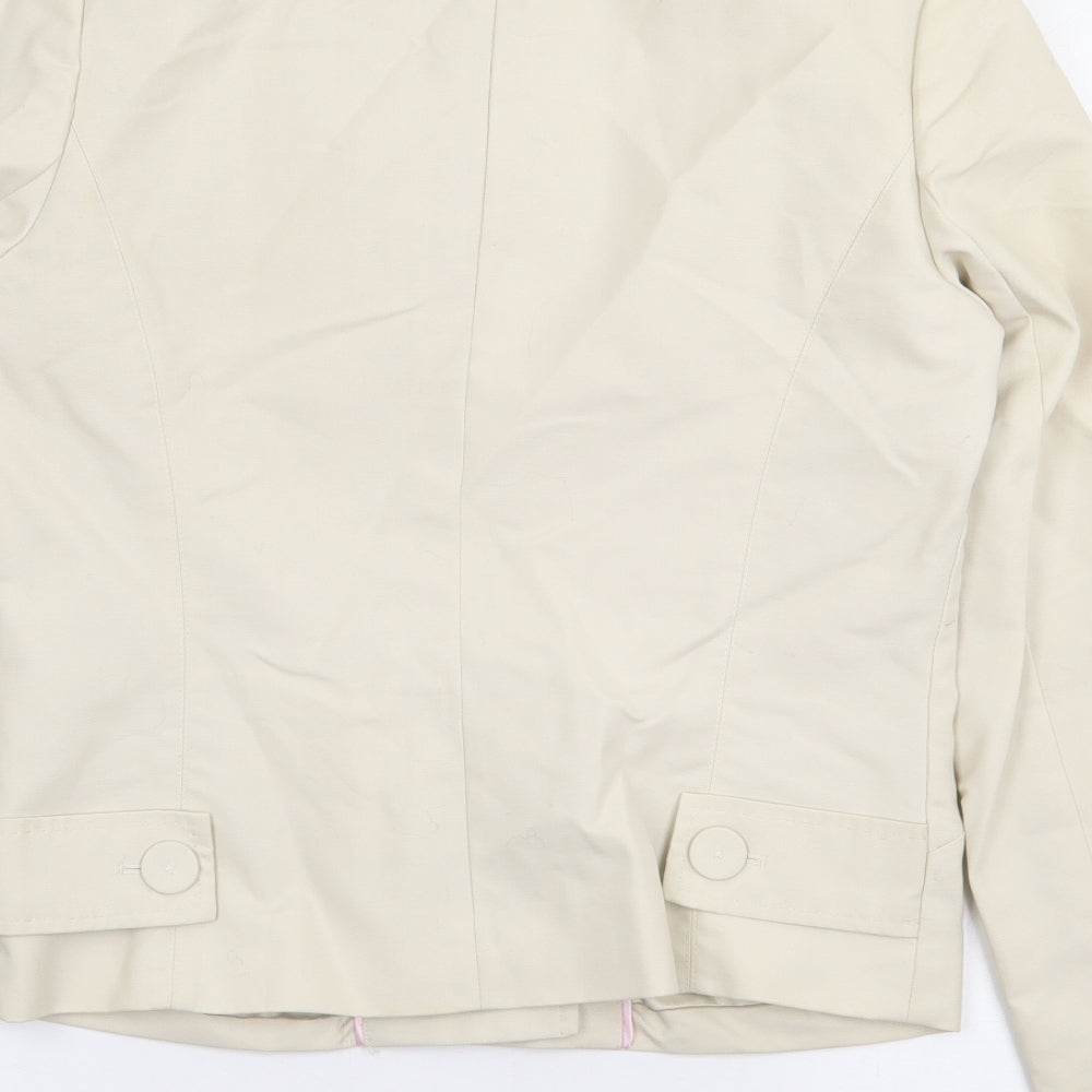 Womens UK Size 8 NEXT Beige Jacket