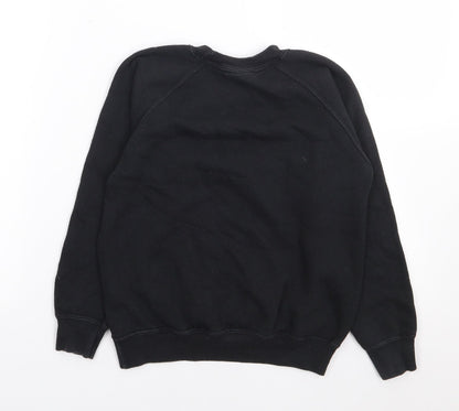 ABSOLUTE CULT Girls Black  Cotton Pullover Sweatshirt Size M  Pullover - Harry Potter