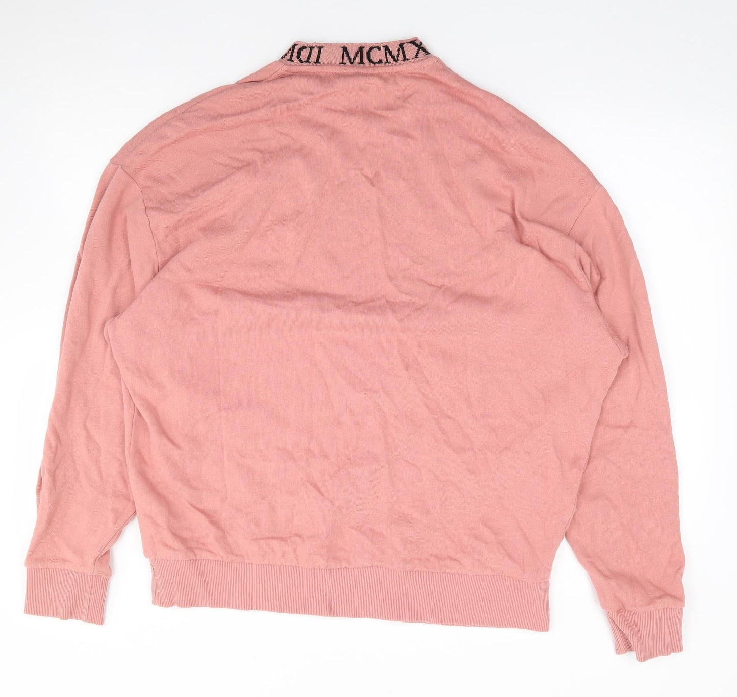 Womens UK Size L ASOS Pink Pullover Sweatshirt