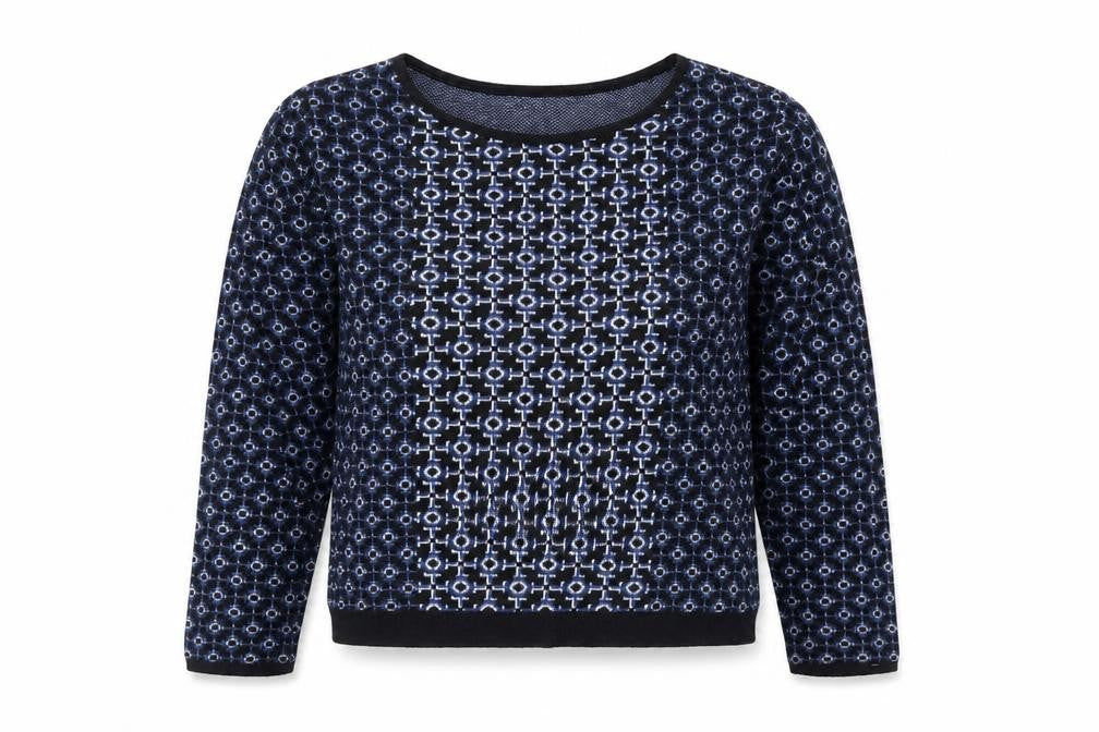 Womens UK Size 10 Topshop Blue Pullover Jumper