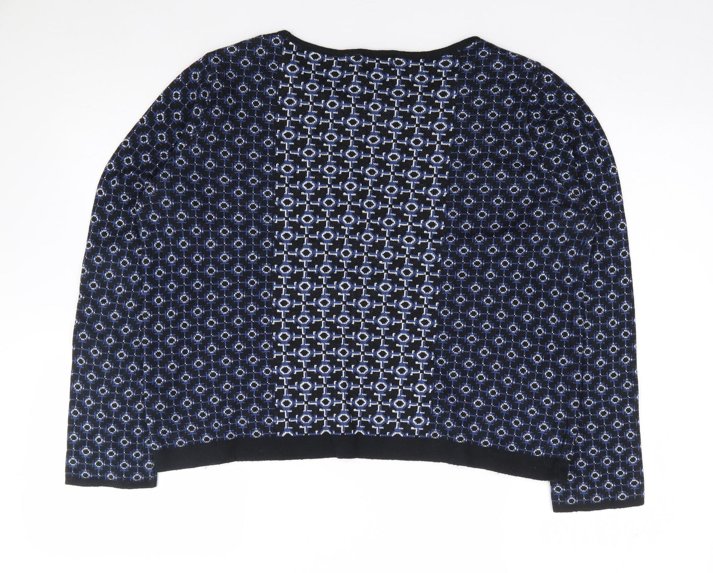 Womens UK Size 10 Topshop Blue Pullover Jumper
