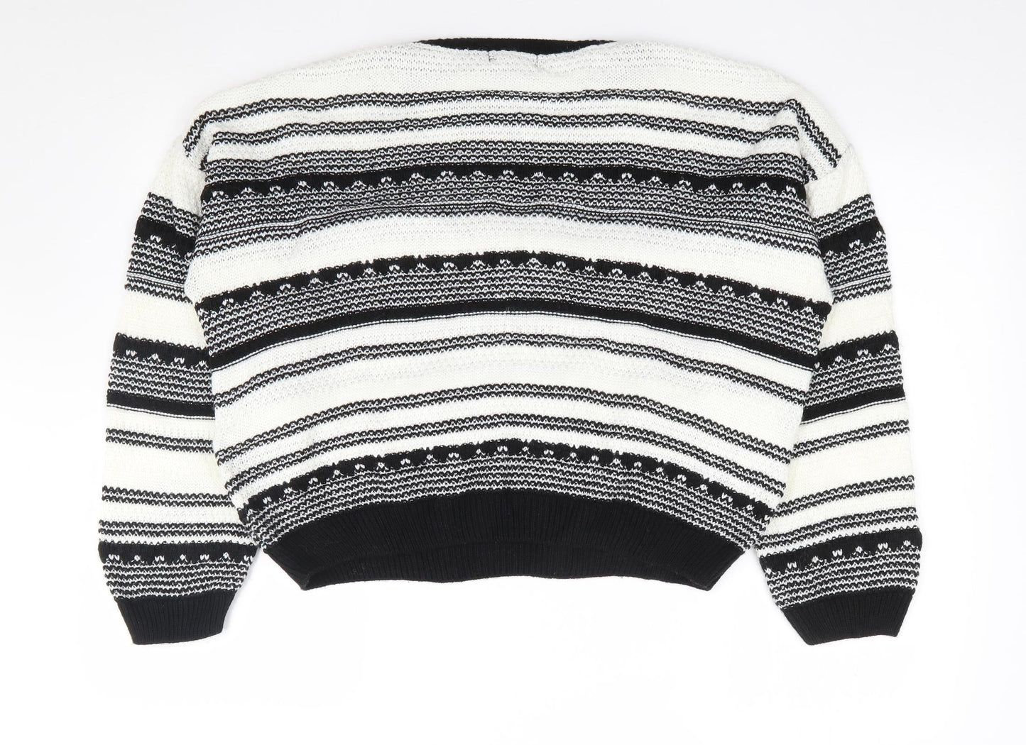 Womens UK Size M New Look Black Pullover Jumper