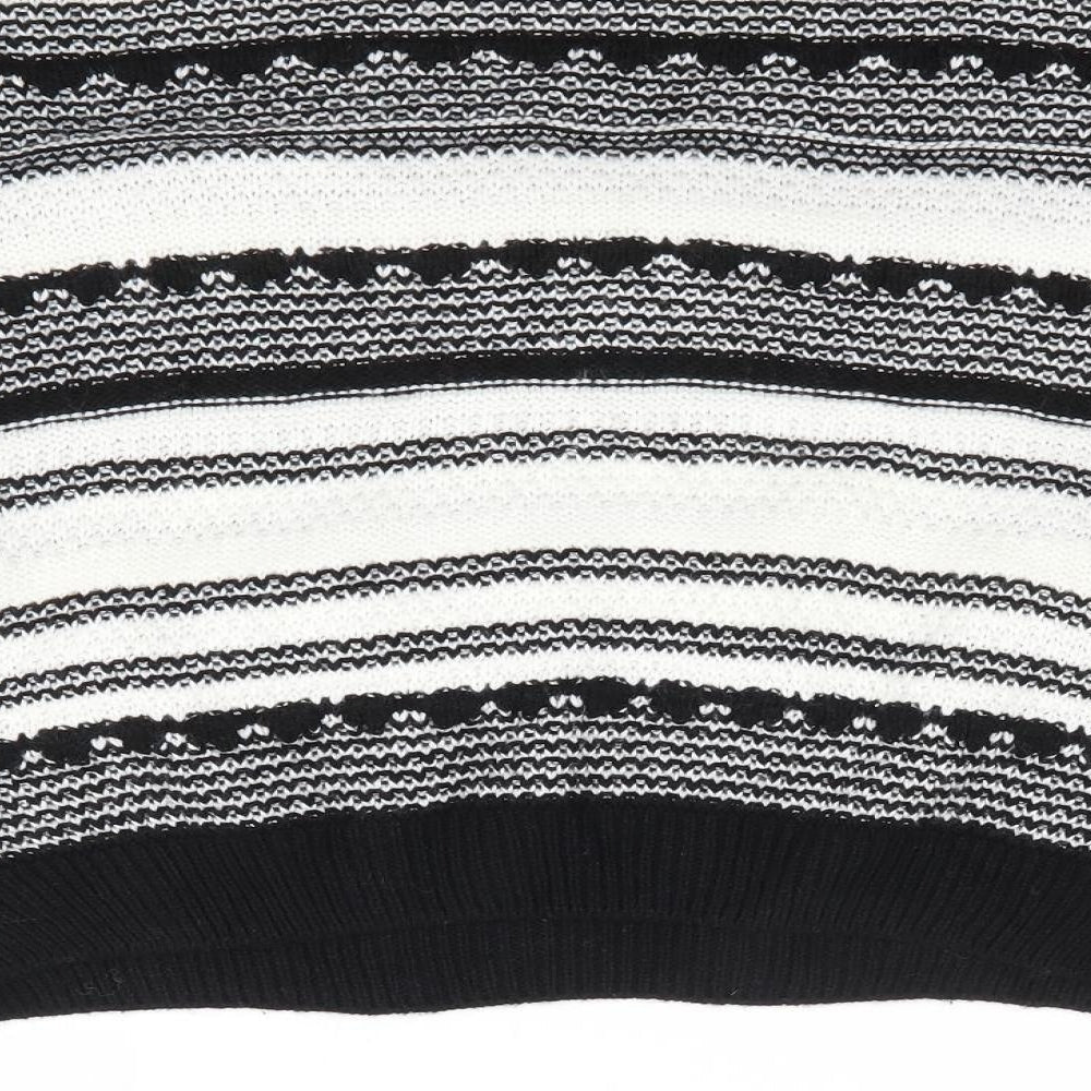 Womens UK Size M New Look Black Pullover Jumper