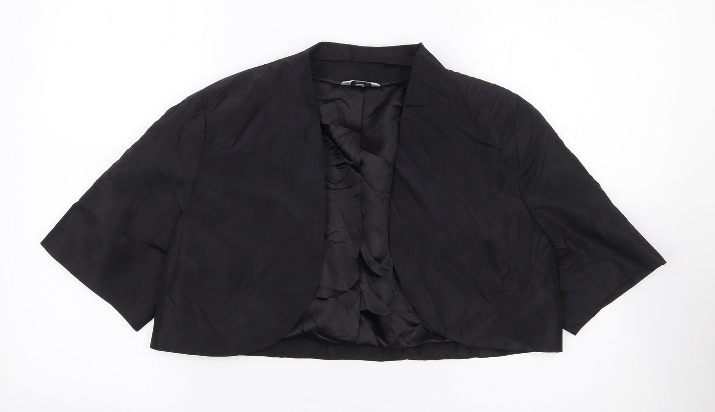Womens UK Size 14 Klass Black Jacket