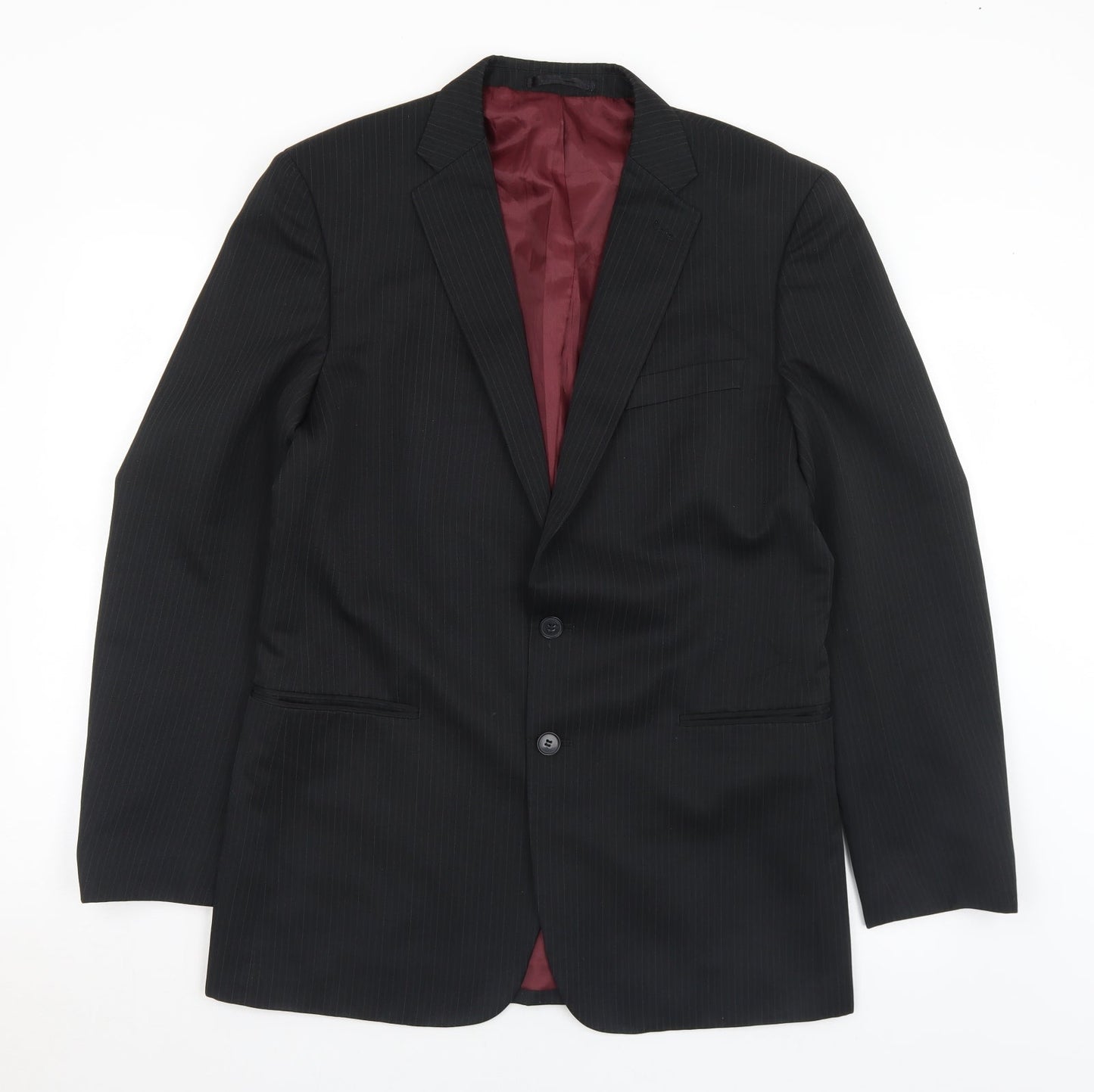 Mens UK Size 40 Taylor & Wright Regular Black Suit Jacket