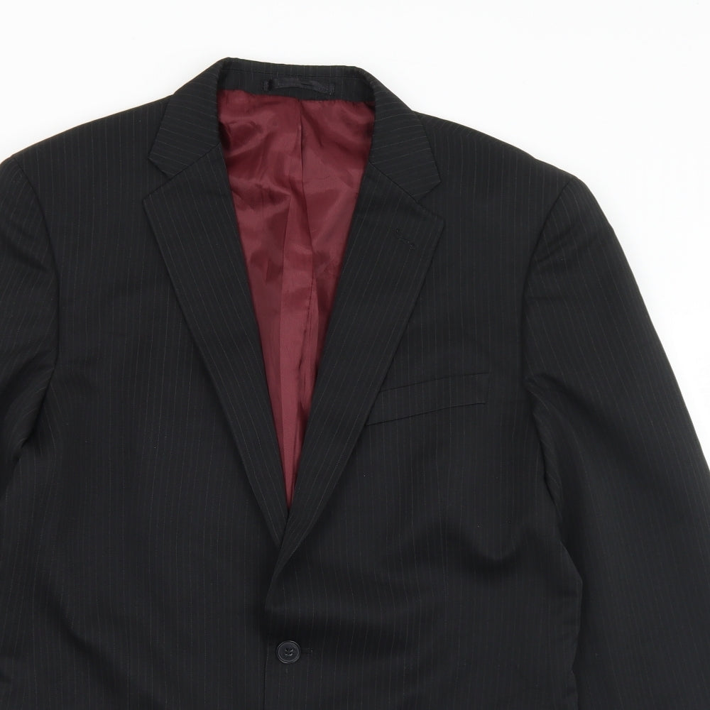 Mens UK Size 40 Taylor & Wright Regular Black Suit Jacket
