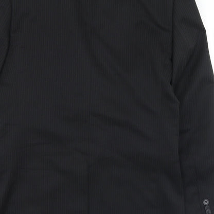 Mens UK Size 40 Taylor & Wright Regular Black Suit Jacket