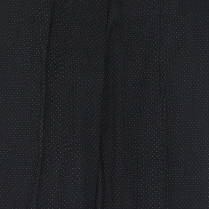 NEXT Womens Black Polka Dot Polyester Trouser Suit Suit Trousers Size 14 L30 in