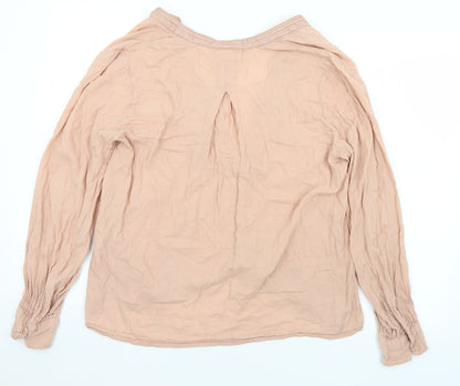 Womens UK Size 10 H&M Pink Tunic T-Shirt