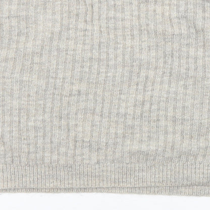 Womens UK Size S New Look Grey Pullover Jumper