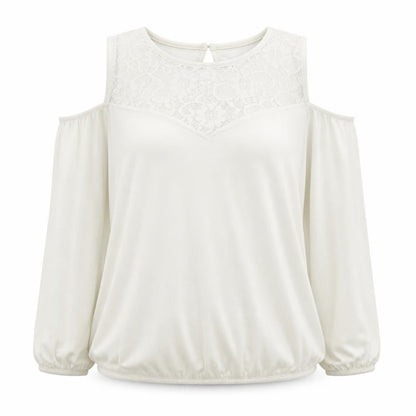 Womens UK Size 12 Lipsy Ivory Basic Blouse