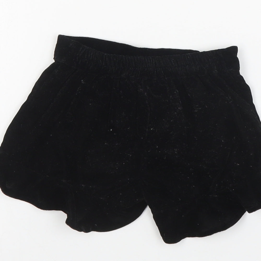 River Island Baby Black  Polyester Shorts Outfit/Set Size 6-9 Months  Pullover
