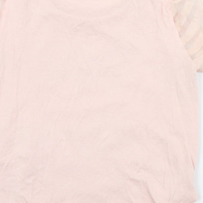Womens UK Size 6 F&F Pink Basic Blouse