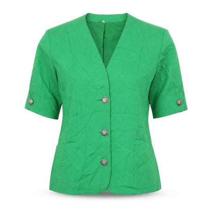 Womens UK Size 12 Preworn Green Jacket