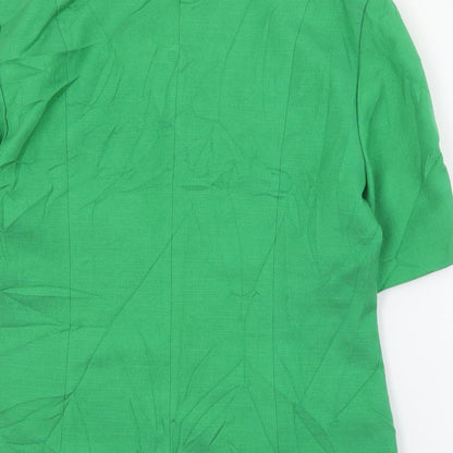 Womens UK Size 12 Preworn Green Jacket