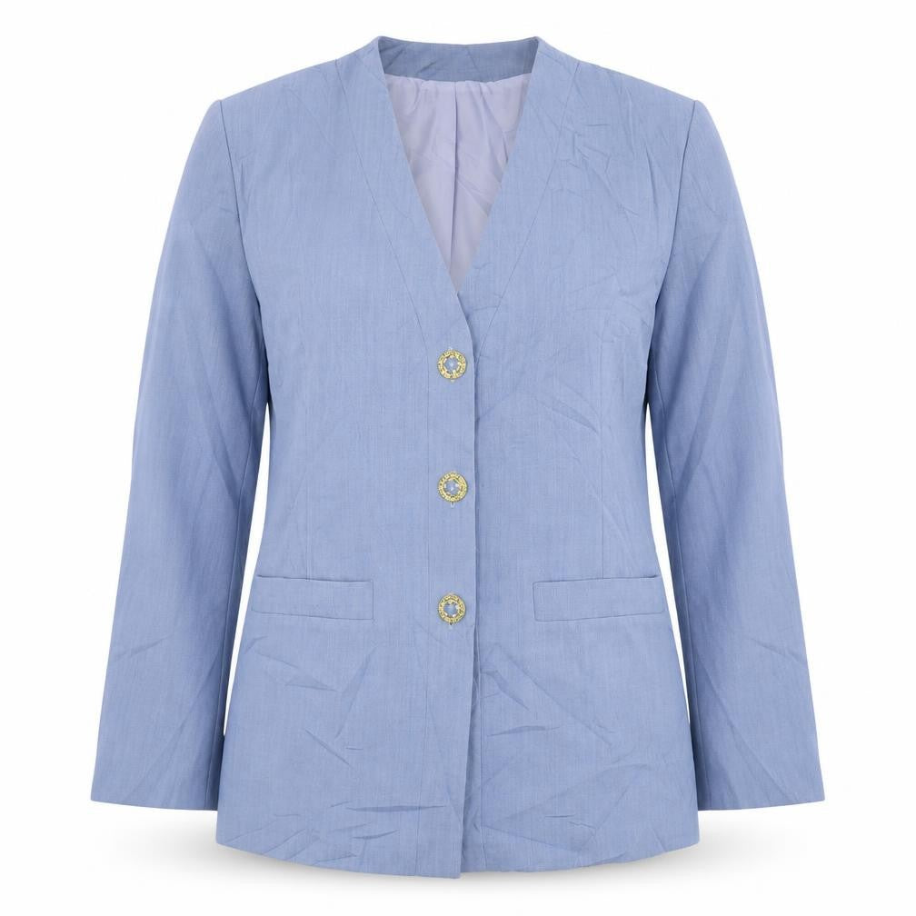 Originals Womens Blue   Jacket Blazer Size 10  Button
