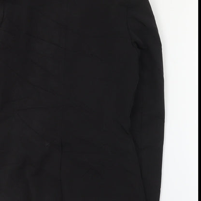Primark Womens Black  Polyester Jacket Suit Jacket Size 10