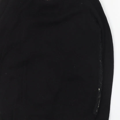 Womens UK Size XS Oasis Black Pullover Jumper