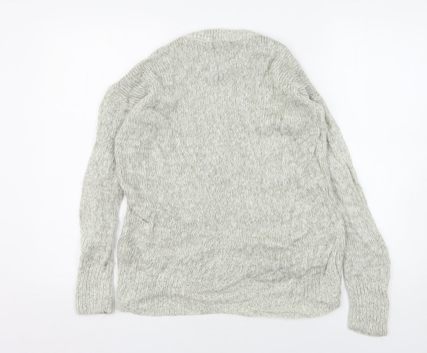 Womens UK Size S New Look Grey Pullover Jumper