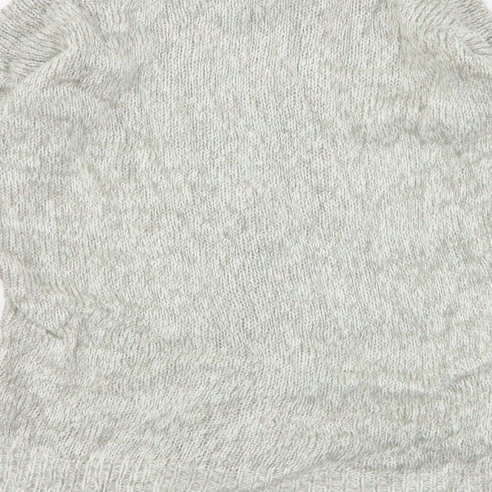 Womens UK Size S New Look Grey Pullover Jumper