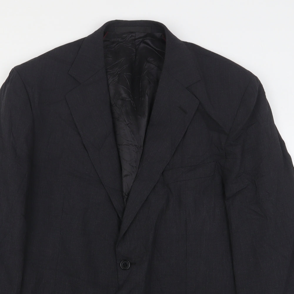 Mens UK Size 42 Marks and Spencer Regular Grey Suit Jacket