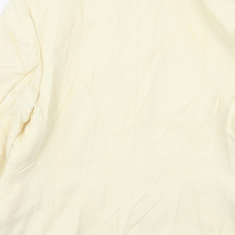 Country Casuals Womens Beige  Wool Jacket Blazer Size 10