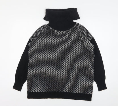 Womens UK Size S Wallis Black Pullover Jumper