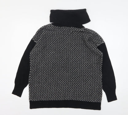 Womens UK Size S Wallis Black Pullover Jumper