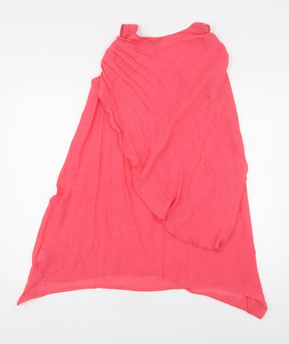 Frock Me Womens Pink  Viscose Tank Dress  Size 8  Round Neck