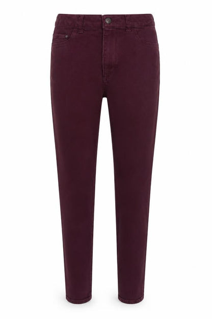 Womens UK Size 30 in H&M Regular Fit Skinny Purple Jeans