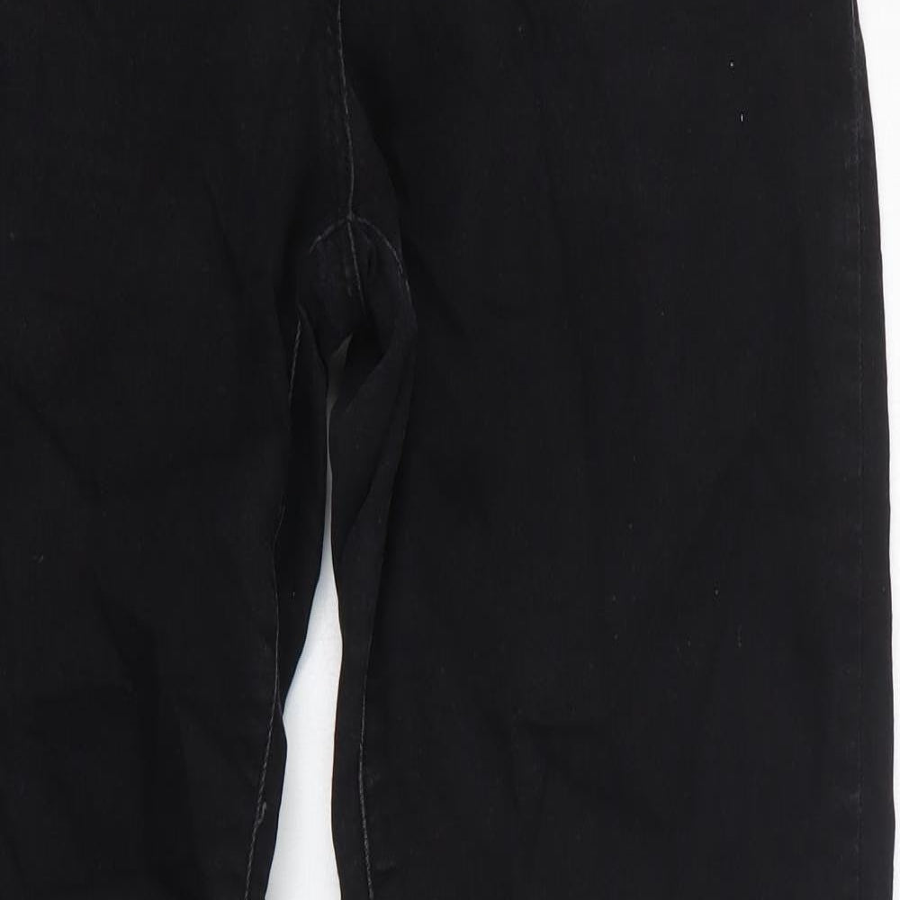 Forma Womens Black  Cotton Skinny Jeans Size 32 in L30 in Regular