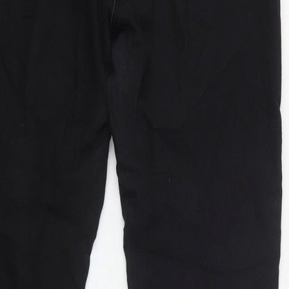 Forma Womens Black  Cotton Skinny Jeans Size 32 in L30 in Regular