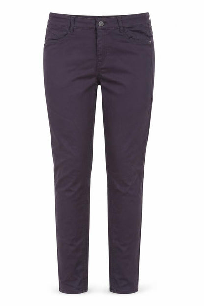 Womens UK Size 10 F&F Regular Fit Skinny Purple Jeans